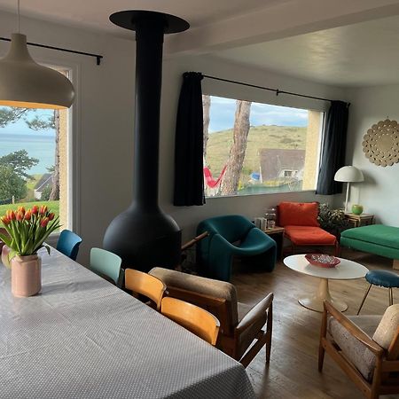 Maison Le Coteau Plage Vue Mer, 8 Pers. Petit Caux Exterior foto
