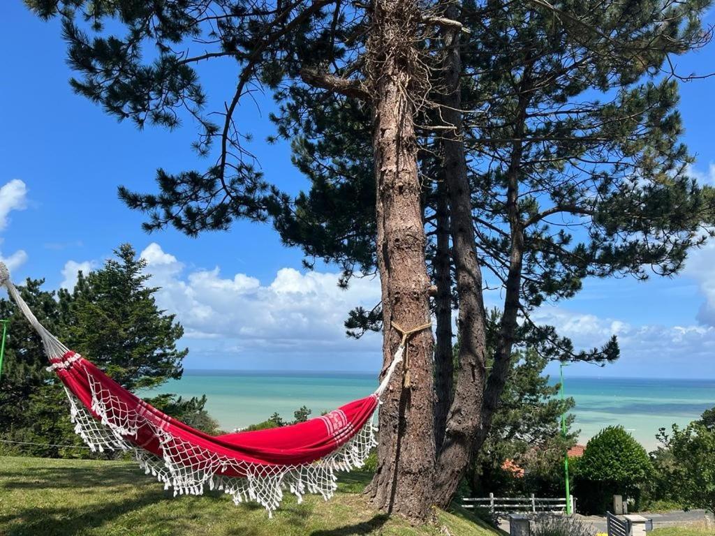 Maison Le Coteau Plage Vue Mer, 8 Pers. Petit Caux Exterior foto